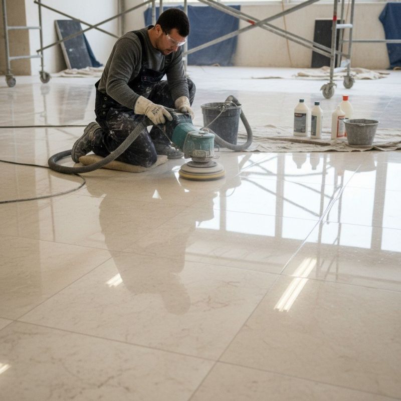 Travertine Polishing Service