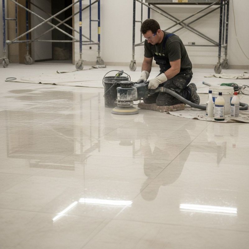 Local Travertine Polishing Service pros at work